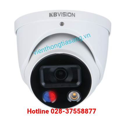 Camera IP AI KBVISION KX-CAiF4004N-TiF-A Full Color - Báo động chủ động 4.0MP