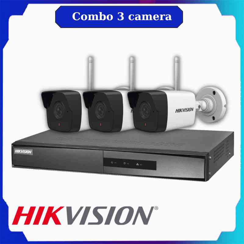 Combo 3 Camera Hikvision