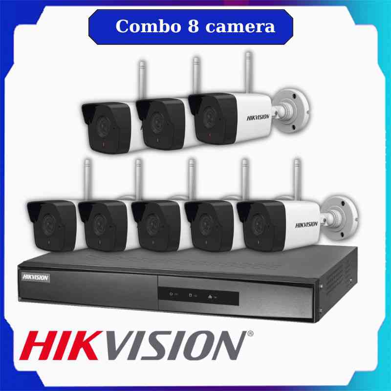 Combo 8 Camera Hikvision