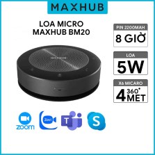 Thiết Bị Mic Và Loa Bluetooth MAXHUB BM20